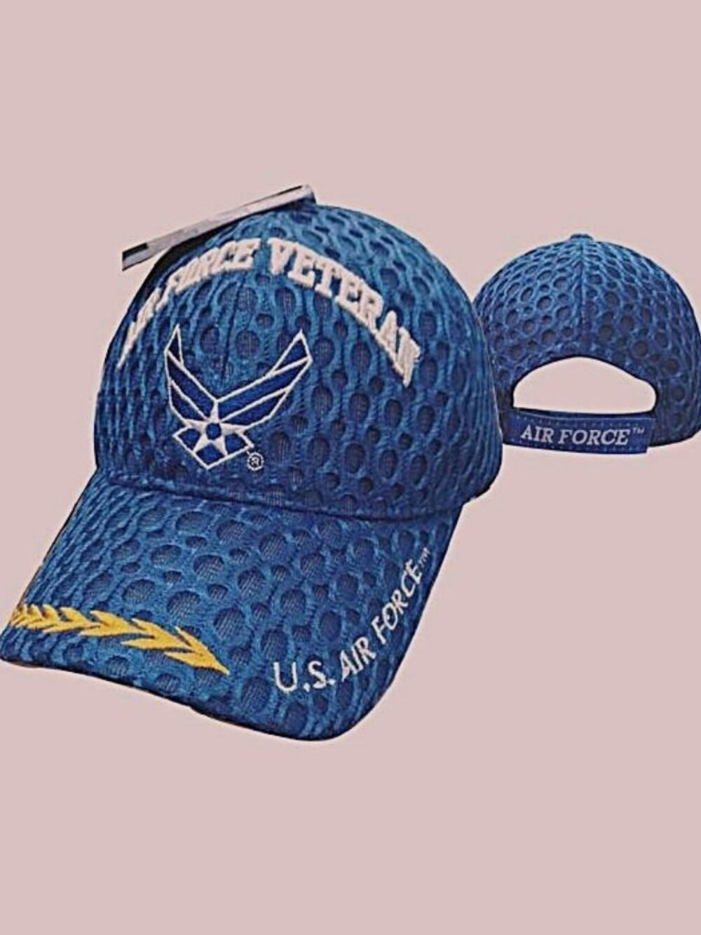 USAF U.S. AIR FORCE VETERAN AIR COOL MESH HAT CAP